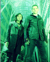 Stark Sands & Meagan Good Signed Autographed 8x10 Photo MINORITY REPORT COA AB