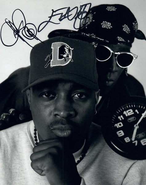 Flavor Flav & Chuck D Signed Autographed 8x10 Photo PUBLIC ENEMY COA