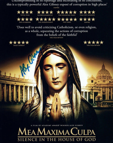 Alex Gibney Signed Autographed 8x10 Photo Mea Maxima Culpa Director COA VD