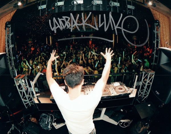 DJ LAIDBACK LUKE Signed Autographed 8x10 Photo EDM DJ COA VD