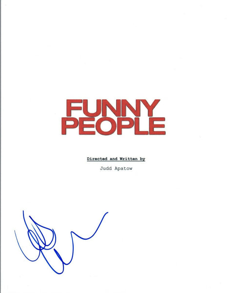 Leslie Mann Signed Autographed FUNNY PEOPLE Movie Script COA VD