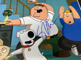 Seth MacFarlane Signed Autographed Family Guy 12x18 Poster Photo Beckett BAS COA