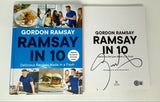 Gordon Ramsay Signed Autographed Ramsay In 10 Hardcover Book Chef Beckett COA