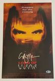 Clive Barker Signed Lord of Illusions 11x17 Movie Poster Photo Beckett COA
