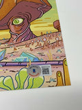 Dan Harmon Signed Autograph 12x18 Poster Photo Rick & Morty Creator Beckett COA