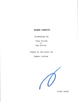 Dan Gilroy Signed Autographed BOURNE IDENTITY Movie Script Screenwriter COA VD