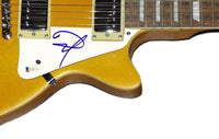 Dave Grohl Signed Autographed Gold LP Style Electric Guitar Beckett BAS COA