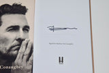 Matthew McConaughey Signed Autographed Greenlights Hard Cover Memoir Book COA