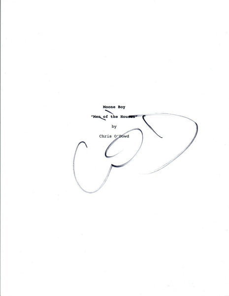 Chris O'Dowd Signed Autographed MOONE BOY Pilot Episode Script Cover COA VD