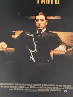 Al Pacino Signed Autographed 12x18 Photo Movie Poster THE GODFATHER II 2 COA