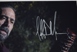Jeffrey Dean Morgan Signed 11x14 Photo The Walking Dead Negan Beckett BAS COA