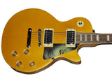 Liam Gallagher Signed Autographed Gold LP Style Electric Guitar Oasis COA
