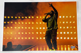 Kanye West Ye Signed Autograph 12x18 Photo Poster Graduation Rapper Beckett COA