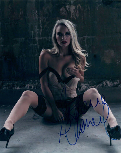 Stephanie Chaney Signed Autographed 8x10 Photo Hot Sexy Model COA