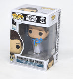 Vivien Lyra Blair Signed Funko Pop Princess Leia Star Wars Obi-Wan Autograph BAS