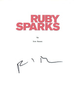 Paul Dano Signed Autographed RUBY SPARKS Full Movie Script COA