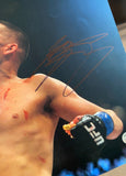 Nate Diaz Signed Autographed 11x14 Photo UFC MMA Fighter Beckett COA