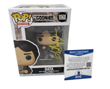Jonathan Ke Huy Quan Signed Funko Pop Figure Data The Goonies #1068 Beckett COA