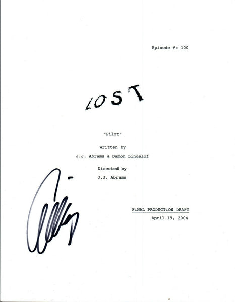 Evangeline Lilly Signed Autographed LOST Pilot Episode Script COA