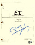 Steven Spielberg Signed Autograph E.T. the Extra-Terrestrial Movie Script BAS