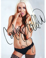 Courtney Stodden Signed Autograph 8x10 Photo Sexy Model Actress Big Brother COA