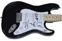 Nick Cave & Warren Ellis Signed Electric Guitar The Bad Seeds Beckett COA