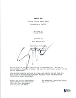 Seth MacFarlane Signed FAMILY GUY Chitty Chitty Death Bang Script BAS COA