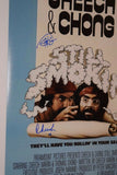 Cheech Marin & Tommy Chong Signed Autograph STILL SMOKIN 12x18 Poster BAS COA