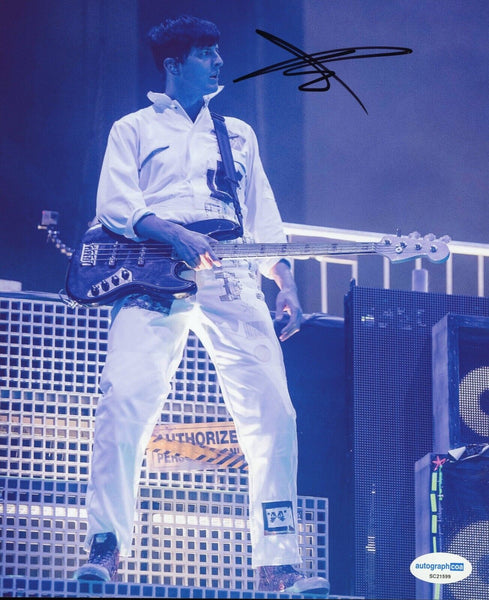 Matt Kean Bring Me The Horizon Signed Autograph 8x10 Photo BMTH Bassist ACOA COA