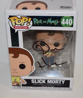 Dan Harmon Signed Autograph Rick and Morty SLICK MORTY 440 Funko Pop Figure COA