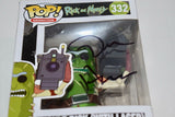 Dan Harmon Signed Rick and Morty PICKLE RICK WITH LASER Funko Pop Figure COA