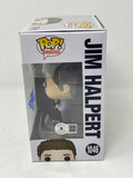 John Krasinski Signed Funko Pop Figure Jim Halpert The Office 1046 Beckett COA