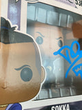 Jack De Sena Signed Funko Pop Avatar The Last Airbender Sokka Autograph BAS COA