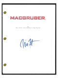 Will Forte Signed Autographed MACGRUBER Movie Script Screenplay COA