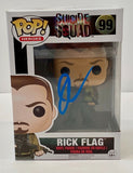 Joel Kinnaman Signed Autographed Rick Flag Funko Pop Figure Suicide Squad COA