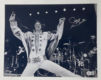 James Burton Signed Autographed 11x14 Photo Elvis Guitarist Beckett COA