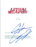 Clayne Crawford Signed Autographed LETHAL WEAPON Pilot Episode Script COA