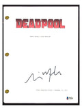 Tim Miller Signed Autographed DEADPOOL Movie Script Screenplay Beckett BAS COA