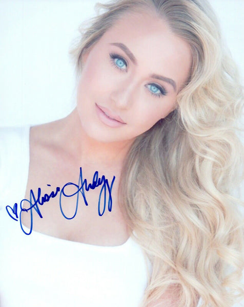 Alissa Anderegg Signed Autographed 8x10 Photo Model Actress COA