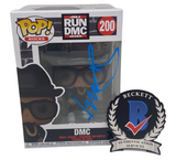 DMC Darryl McDaniels Signed Run Dmc Funko Pop Rocks #200 Figure Beckett COA
