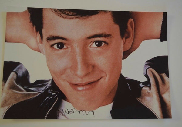 Matthew Broderick Signed Autographed 12X18 Photo Ferris Bueller's Day Off COA VD
