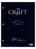 Skeet Ulrich Signed Autographed The Craft Movie Script Proof Beckett BAS COA