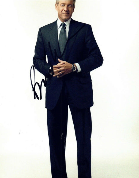 Brian Williams Signed Autographed 8x10 Photo News Anchor COA VD