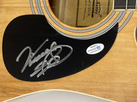 Vince Gill Signed Autographed Full Size Acoustic Guitar Eagles Country ACOA COA