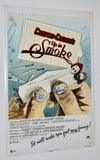 Cheech Marin & Tommy Chong Signed 12x18 Poster Up In Smoke Beckett BAS COA