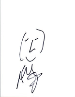 James Young Signed Autographed Hand Drawn Sketch Eli Young Band COA VD