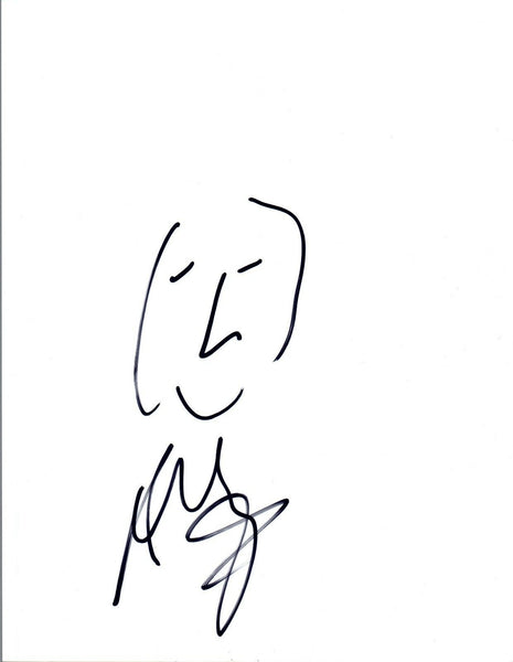 James Young Signed Autographed Hand Drawn Sketch Eli Young Band COA VD
