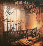 Def Leppard Band Signed Autograph Drastic Symphonies CD Framed Display All 5 COA