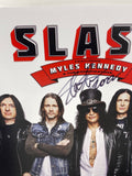Slash Guns N Roses Signed Autographed 4 Lithograph Album Flat + Vinyl LP COA
