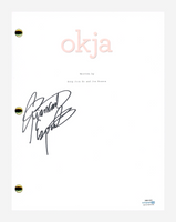 Giancarlo Esposito Signed Autograph Okja Movie Script Screenplay Horror ACOA COA
